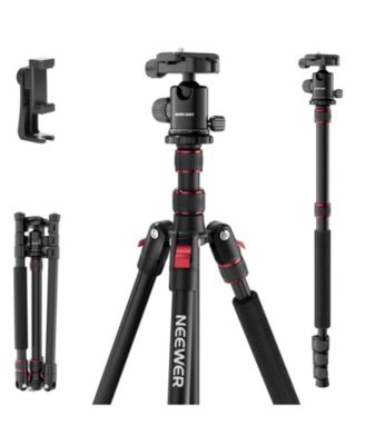 Neewer Basics TP15 Camera Tripod/Monopod with Ball Head and Phone Holder