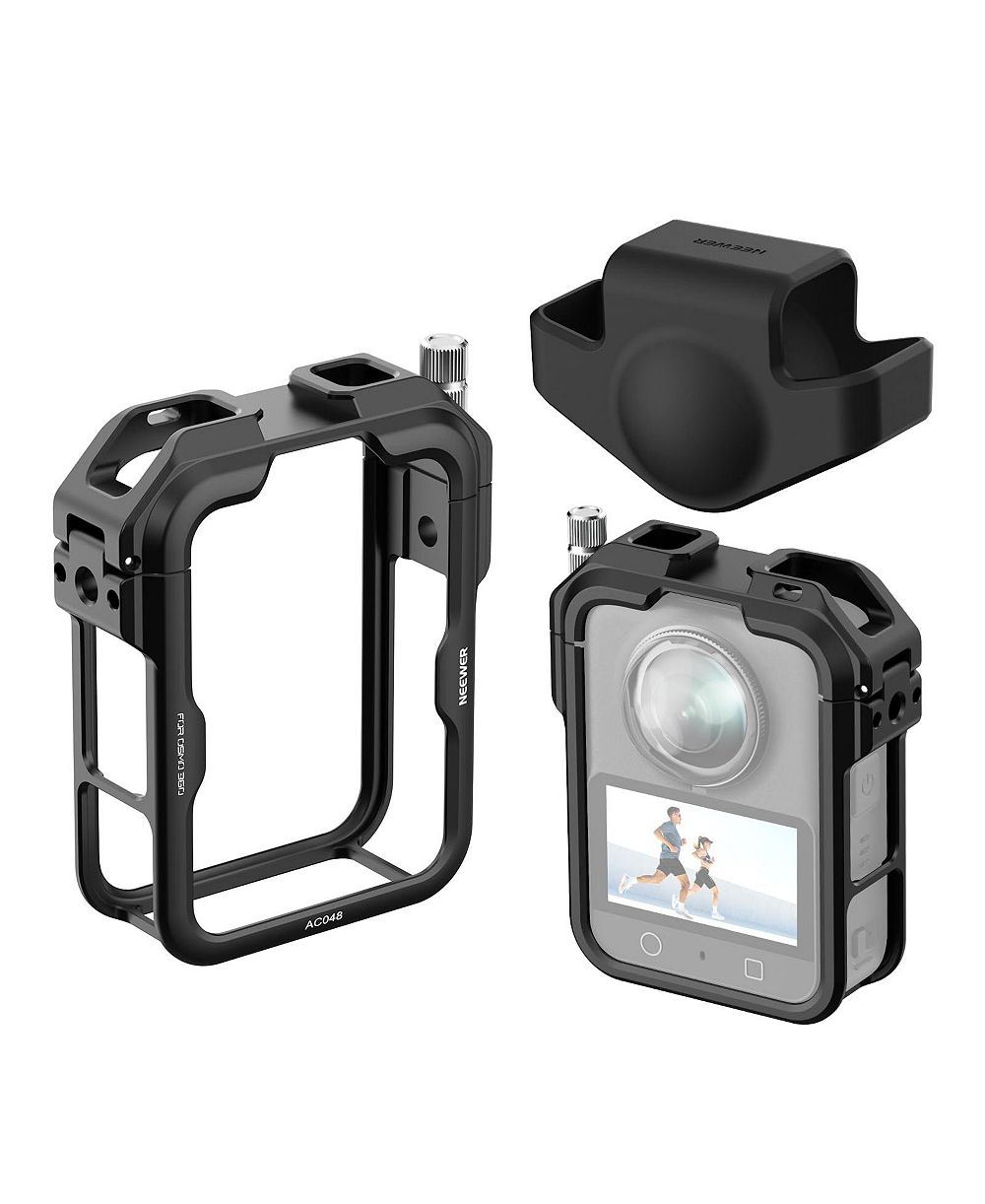 Neewer Osmo 360 Cage Stabilizer Rig Video for Action Camera Aluminum Alloy with Protective Cover, AC048