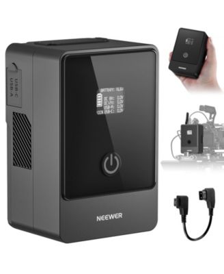 Neewer PS099F Rechargeable USB Type-C V Mount Battery for SmallRig BMPCC 4k 6k