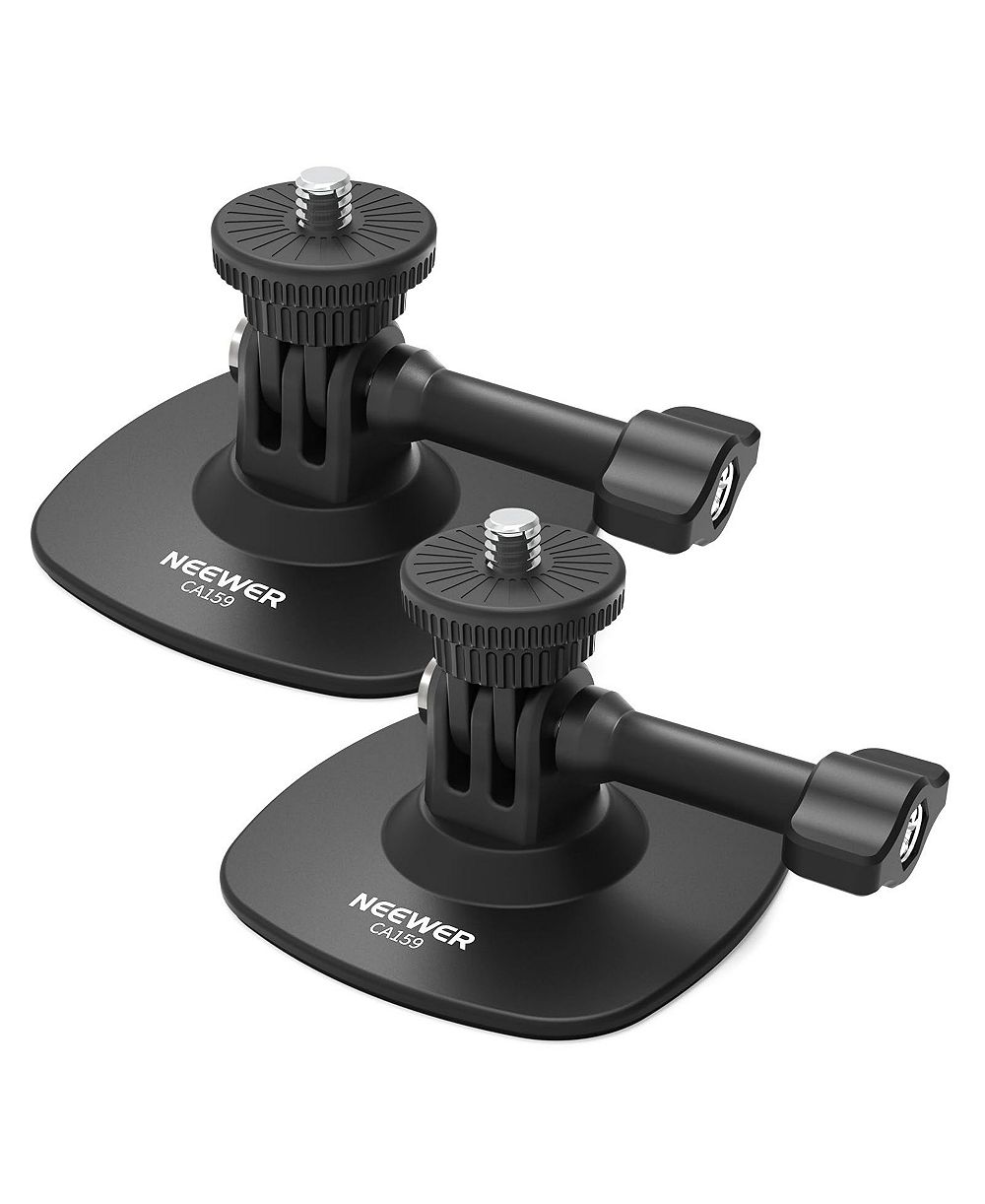 Neewer Adhesive Mount 2 Pack Compatible with Insta 360 GoPro DJI AKASO Action Camera, CA159