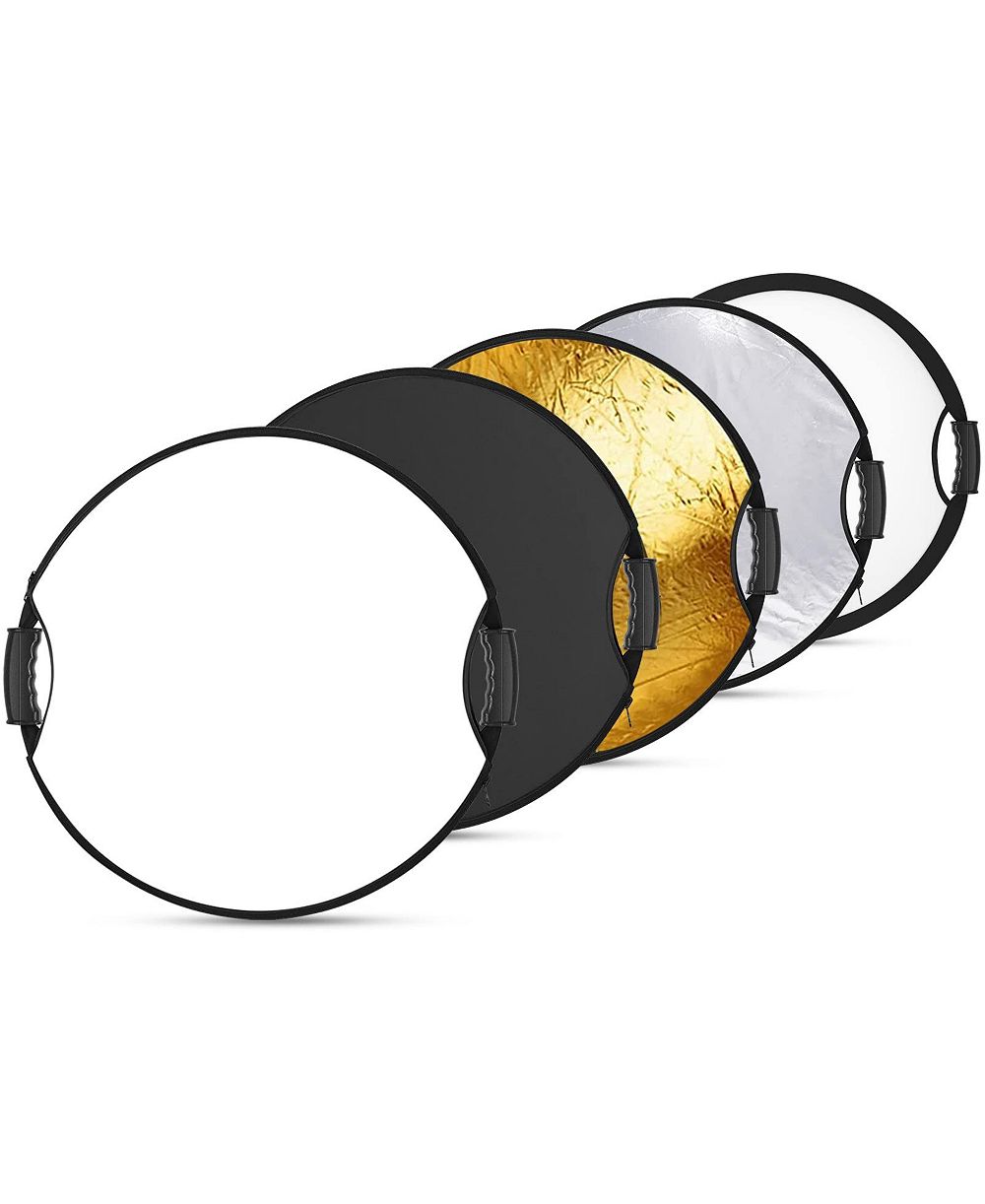 Neewer 22"/56cm Light Reflector with Handle Grip with 3/8" Thread