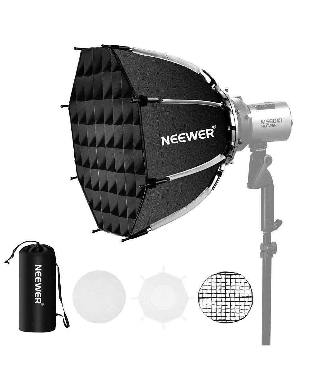 Neewer 17.7"/45cm Octagonal Softbox Bowens Mount, NS1P