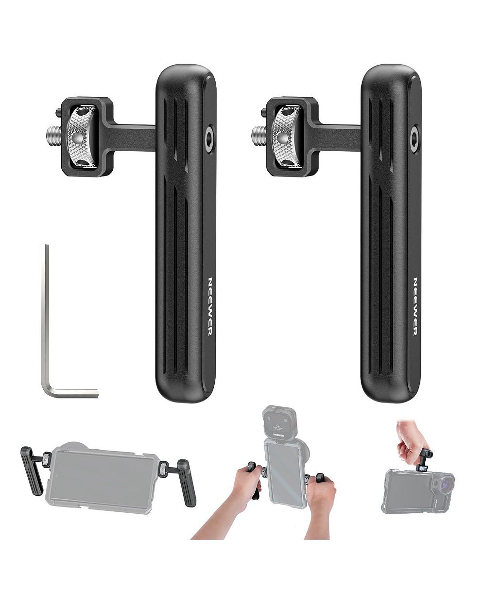 Neewer PA027 Adjustable Side Handle Grips Camera Mounting Accessory for iPhone and Android Devices