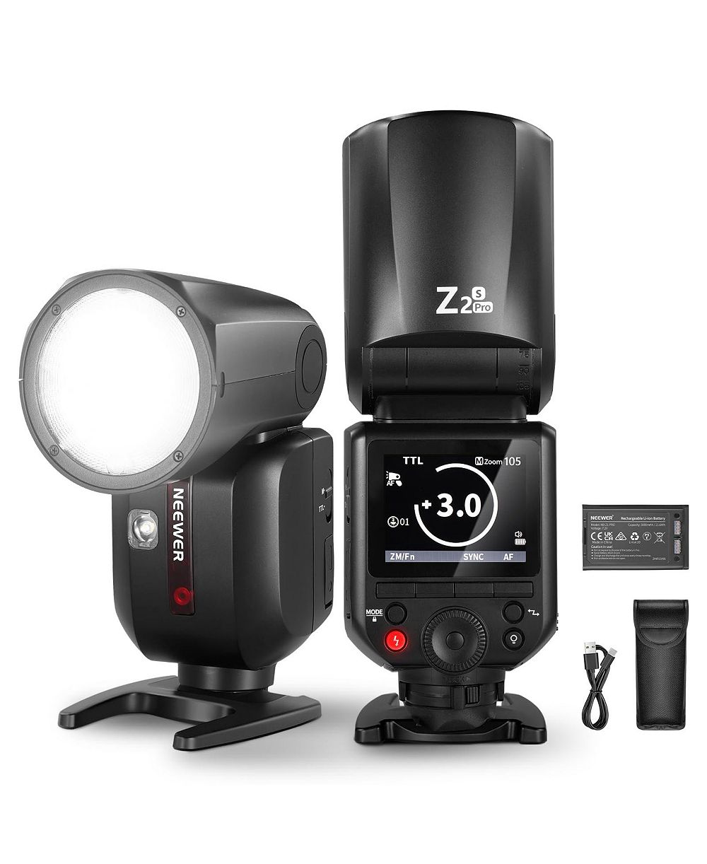 Neewer Z2PRO-S 2.4G TTL Round Head Flash Speedlite Compatible with Sony