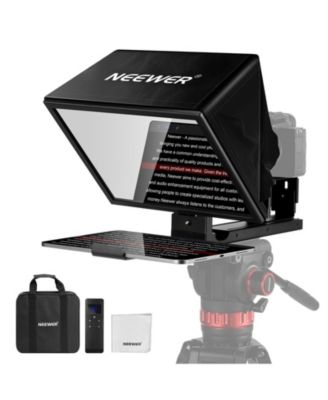 Neewer Basics X12B Aluminum Alloy Teleprompter 12" for Tablet DSLR Camera