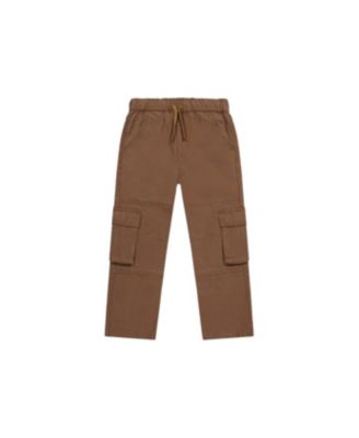 Deux par Deux Baby Boys 12M-24M Twill Pants with Cargo Pockets
