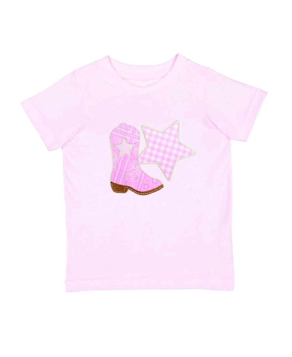 Sweet Wink Детская футболка с коротким рукавом Bandana Cowgirl для девочек 12M-24M