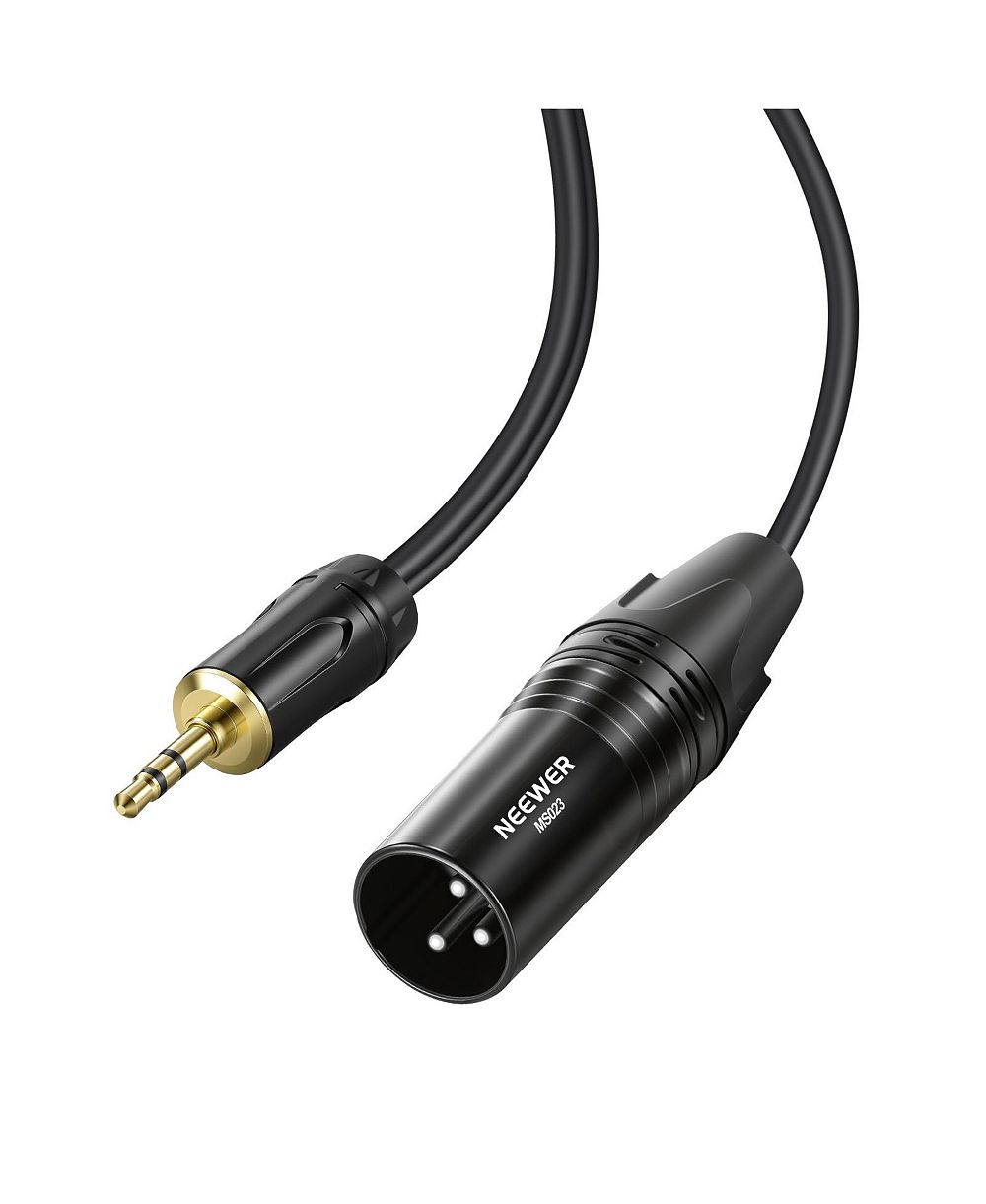 Neewer MS023 3.5mm to XLR 3 ft. Cable
