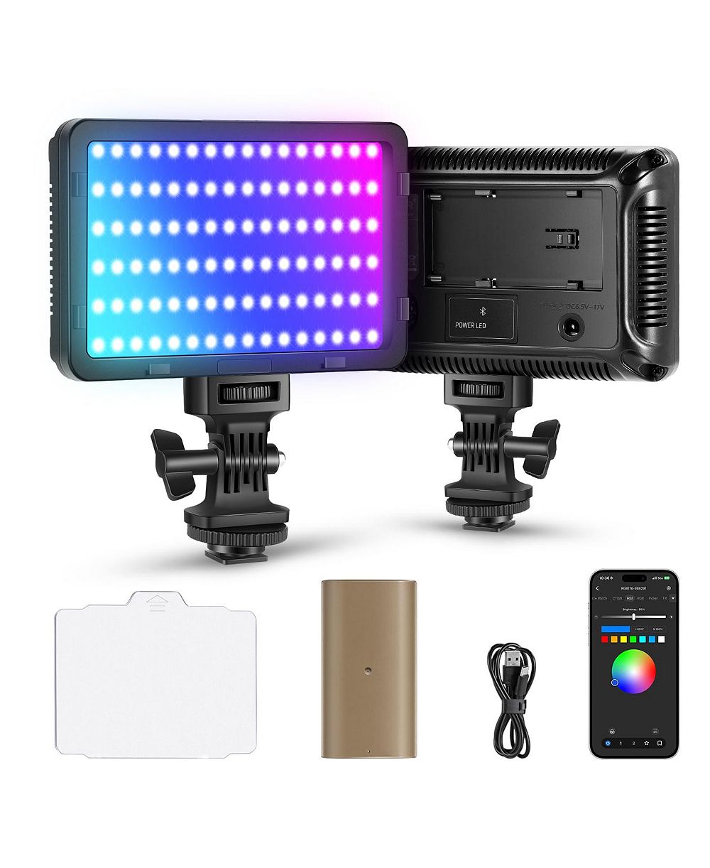 Светодиодный видеосвет Neewer RGB176 RGB, CRI 95, работает от батареи