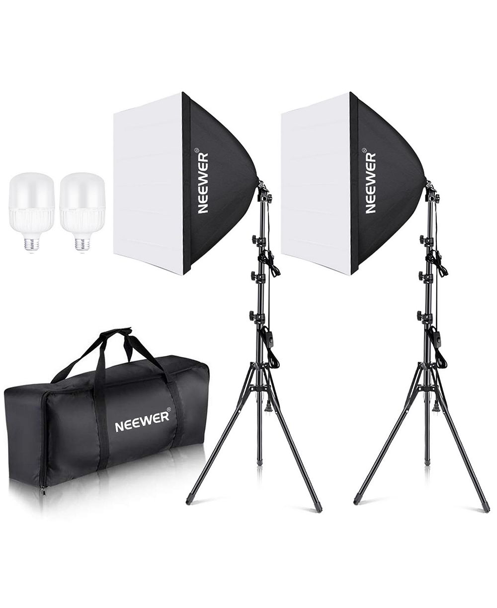 Neewer E26 Softbox 700W, 5700K Photography Lighting Kit
