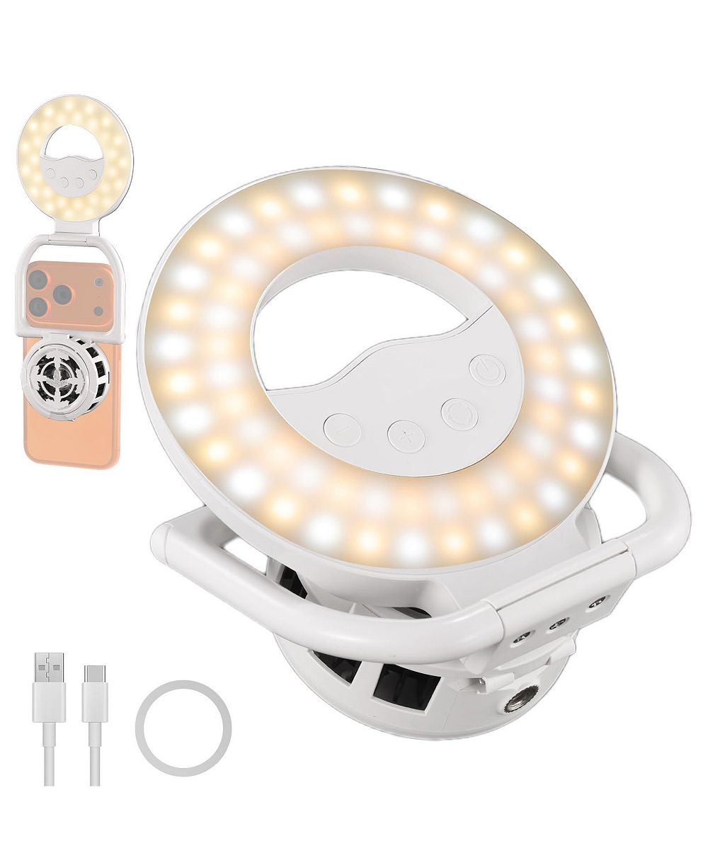 Neewer Entry Level Version N36 Magnetic Selfie Ring Light and Phone Cooler Compatible with MagSafe iPhone