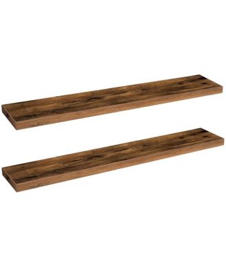 Slickblue Set of 2 Wall Mounted Shelves Storage Display