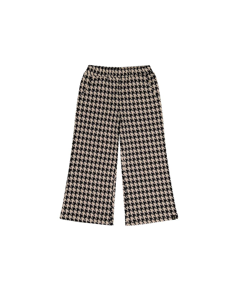 Брюки Deux par Deux Big Girls 6-14 Flare Pants Houndstooth