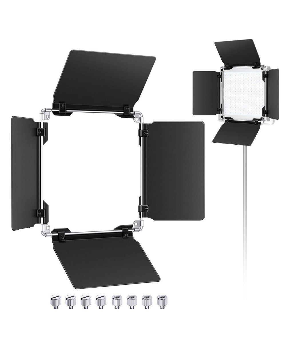 Neewer LED Video Light Barn Door for Neewer 480 LED Light Panel 4.5x6.9 Inches/11.5x17.5 cm