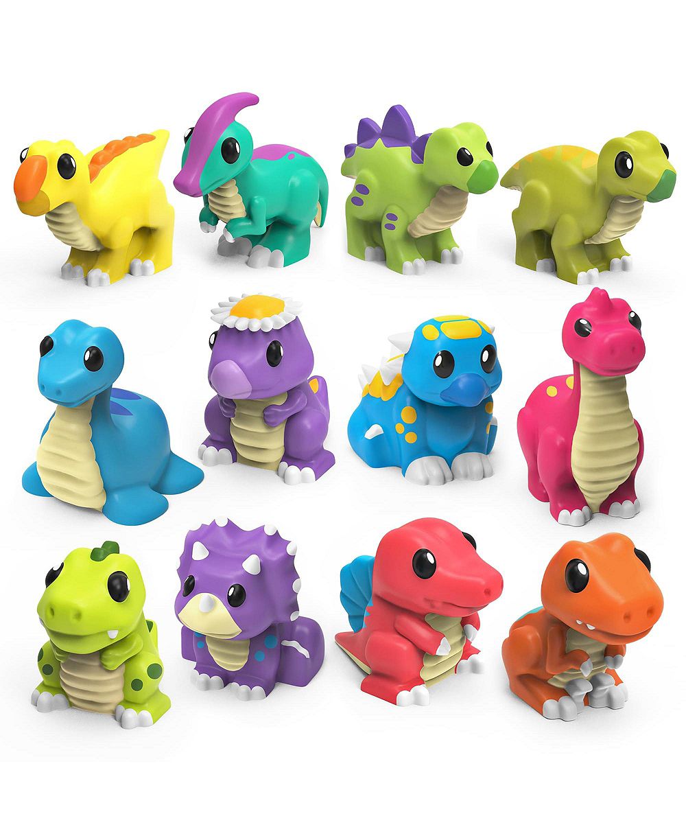 Набор игрушек для ванны GNUADZ Dinosaur 12 шт