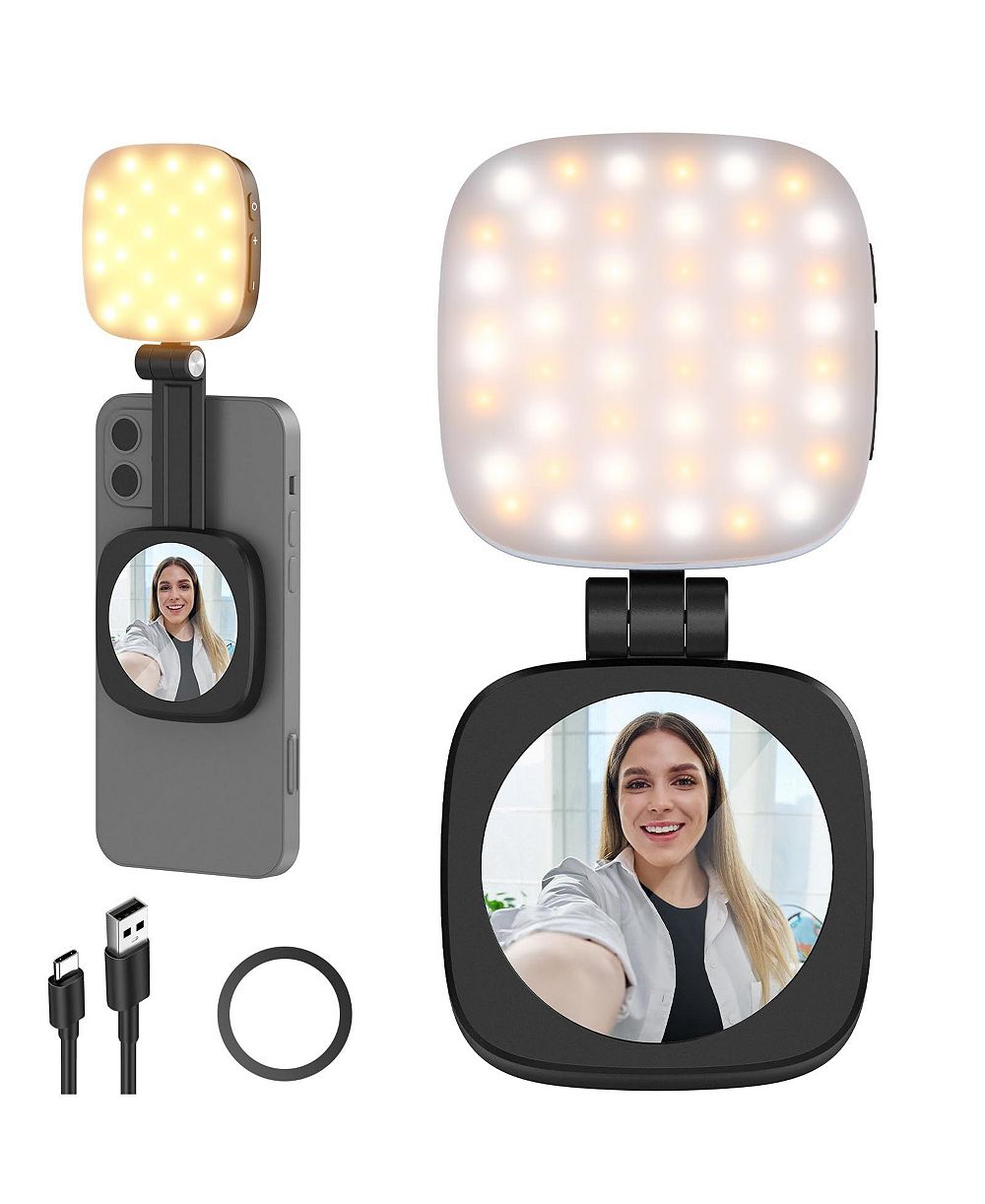 Neewer Basics NL48B Magnetic Selfie Light Compatible with MagSafe iPhone
