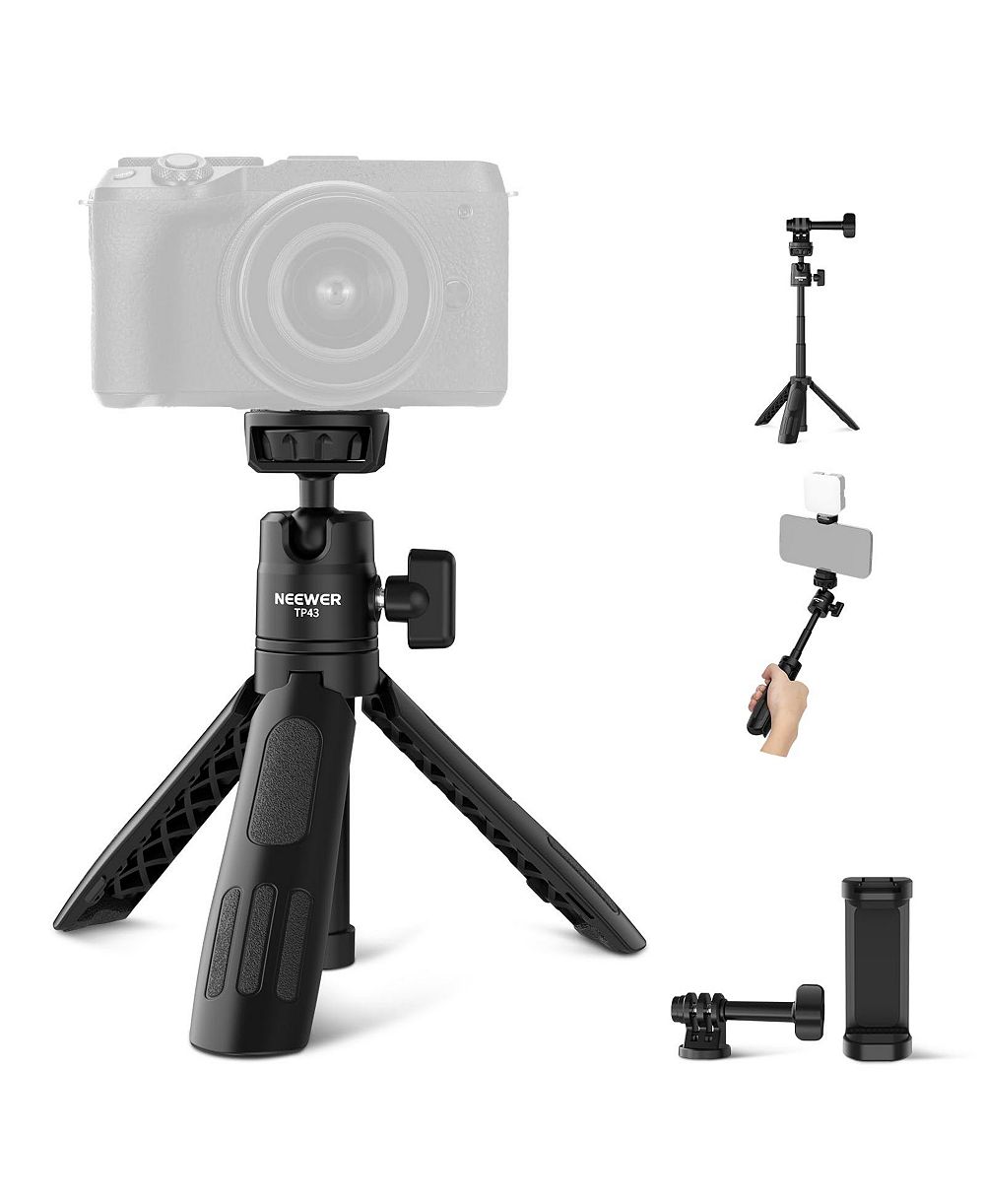 Neewer Basics Mini Desk Selfie Stick Tripod, TP43 Black