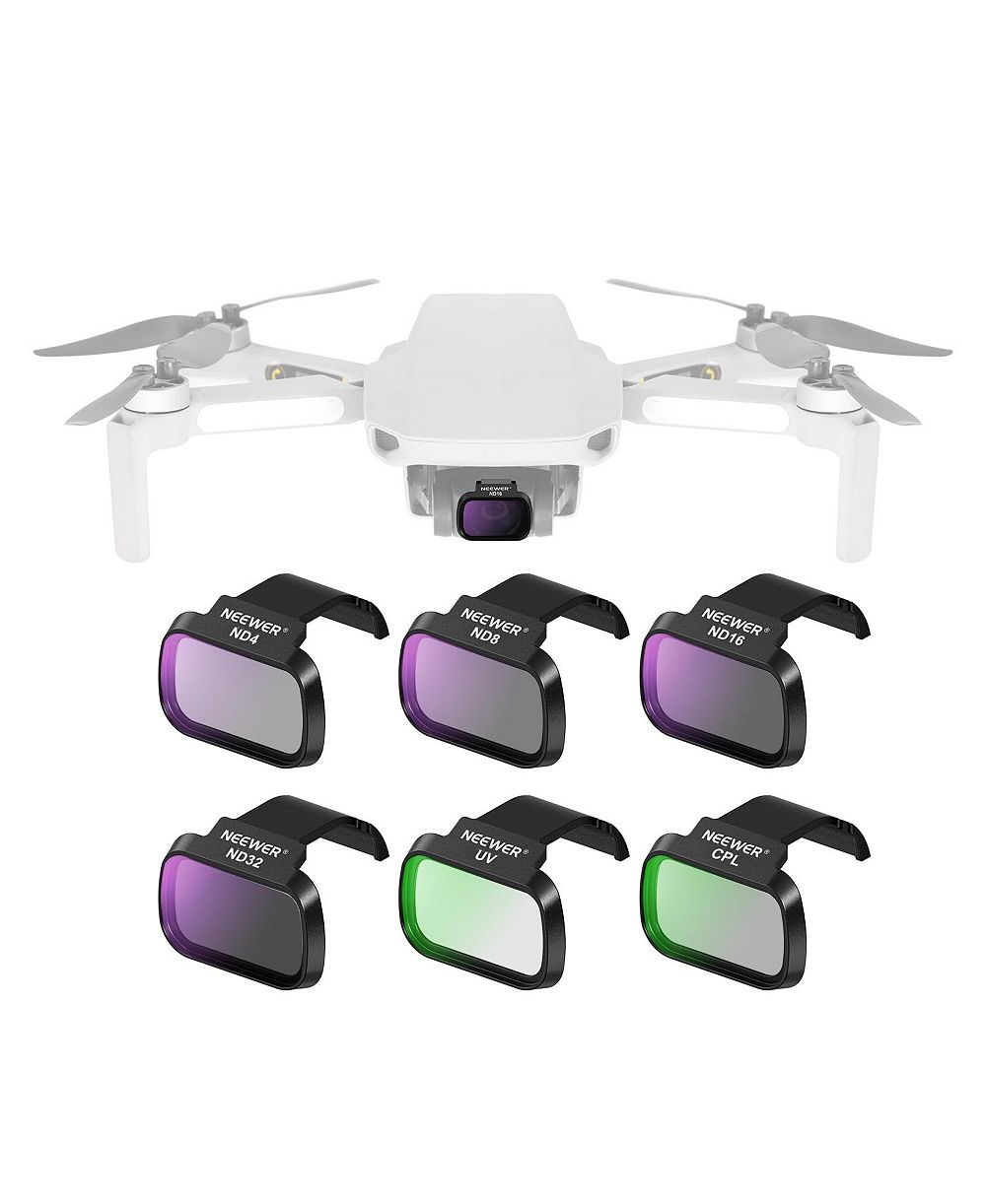 Фильтр для объектива камеры Neewer ND4 с CPL, ND4, ND8 для DJI Mini 4K/2/Mavic/SE/2 SE