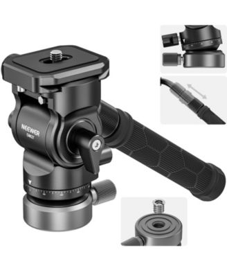 Neewer Tripod Fluid Head with +/-10degree(s) Leveling Base(37mm Dia.), GM27