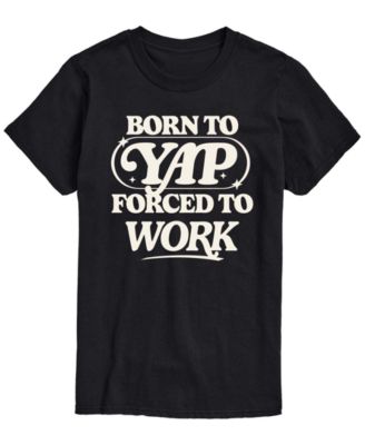 AIRWAVES Men's Born To Yap Short-Sleeve Graphic T-Shirt