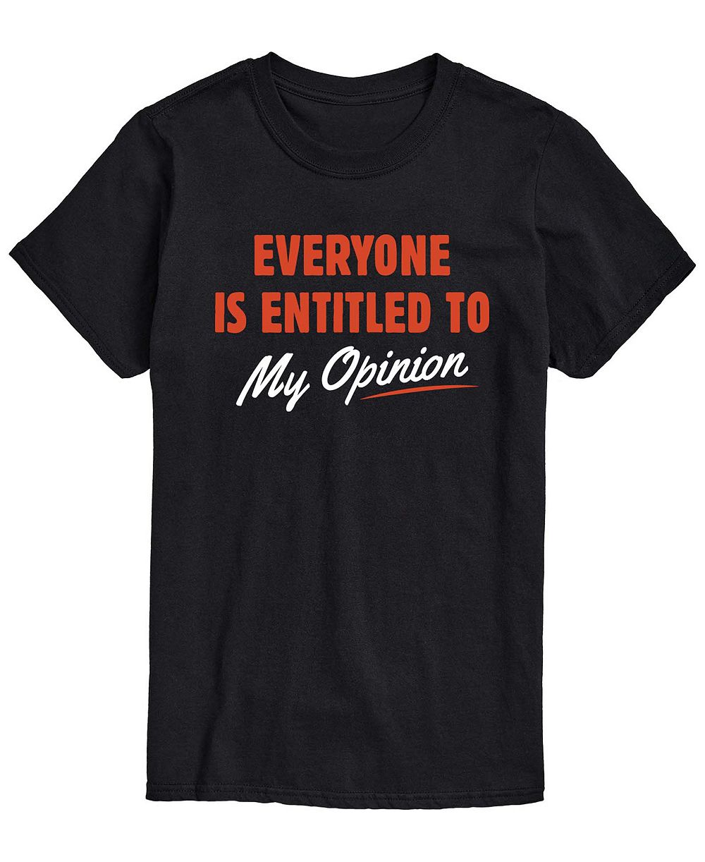 AIRWAVES Men's My Opinion Short-Sleeve Graphic T-Shirt