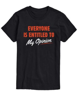 AIRWAVES Men's My Opinion Short-Sleeve Graphic T-Shirt