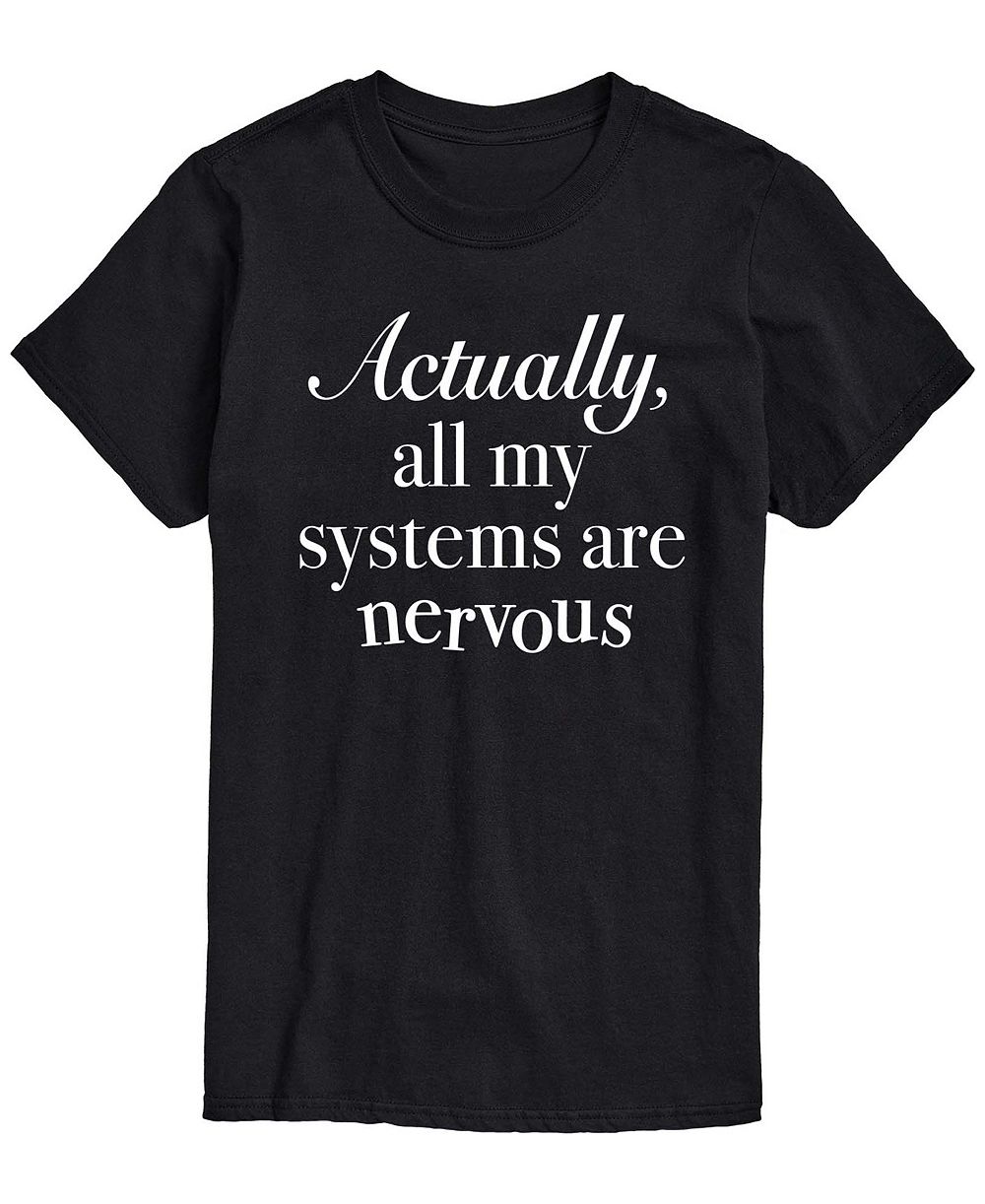 Мужская футболка AIRWAVES All Systems Nervous Short-Sleeve Graphic