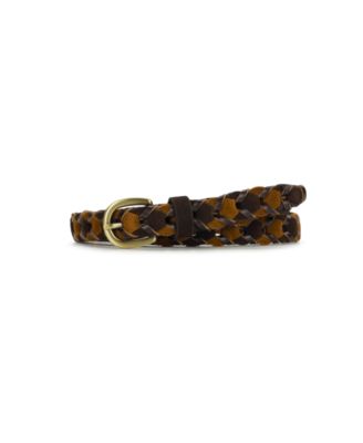 Patricia Nash Atina Braided Suede Belt