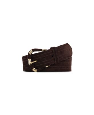Patricia Nash Lars Burnished Suede Belt