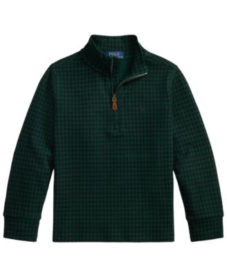 Мужской пуловер с воротником-стойкой и узором в рубчик Polo Ralph Lauren для мальчиков 2T-7