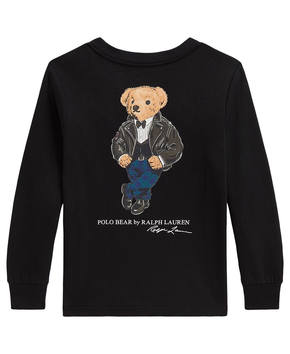 Polo Ralph Lauren Boys' 2T-7 Polo Bear Long-Sleeve T-Shirt