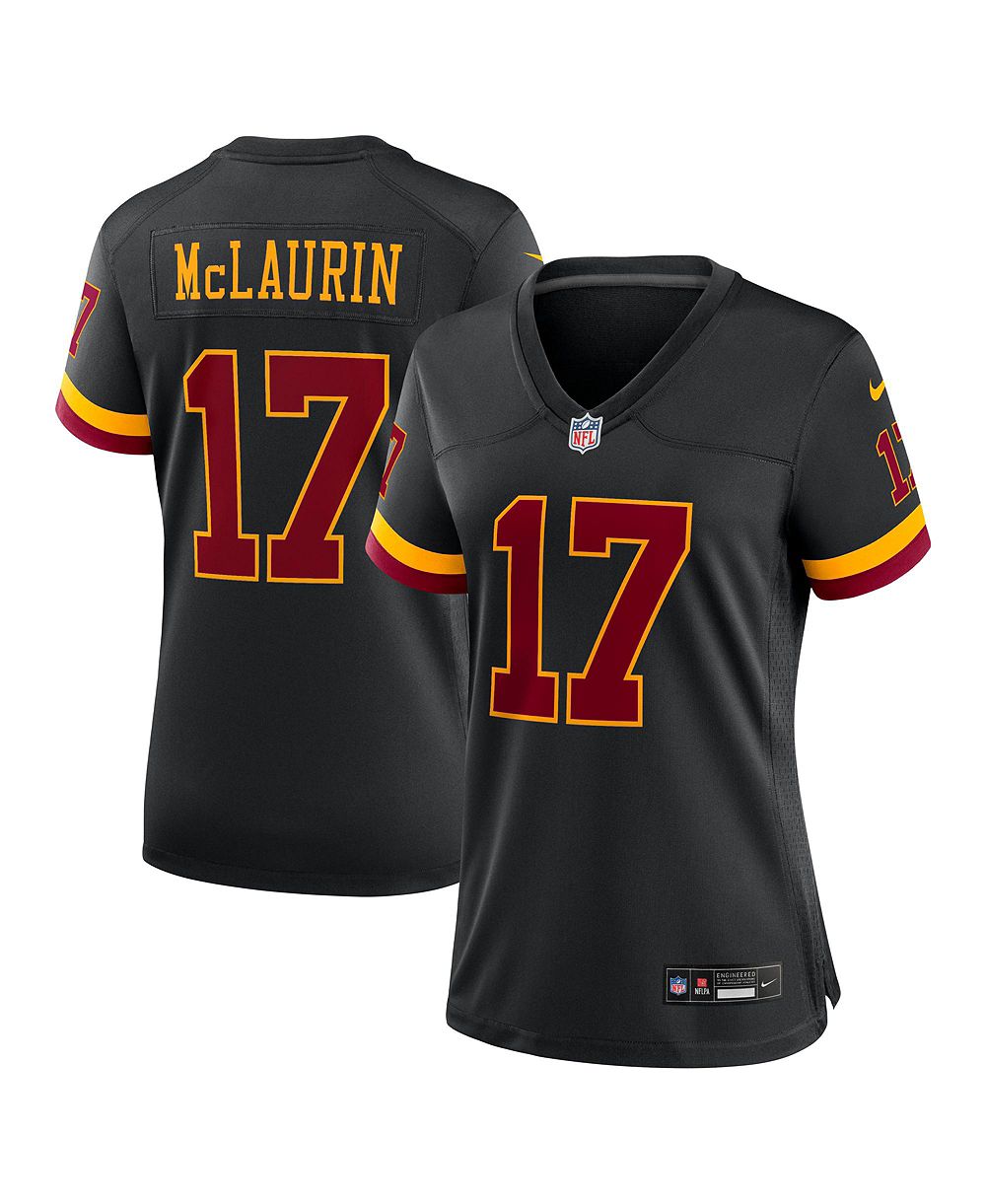Женская джерси Nike Terry McLaurin Black Washington Commanders