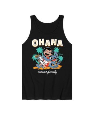 Мужская майка AIRWAVES Lilo And Stitch Ohana Means Family с графическим принтом