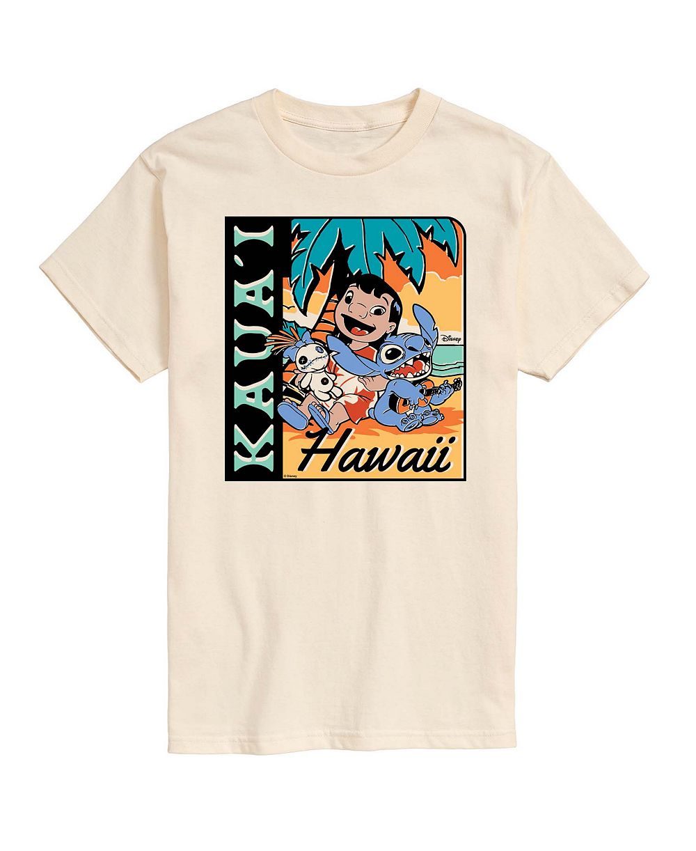 AIRWAVES Мужская футболка Lilo and Stitch Kauai Graphic