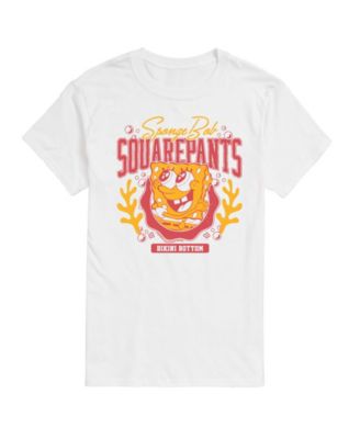 AIRWAVES Men's Spongebob Squarepants Collegiate Graphic T-Shirt