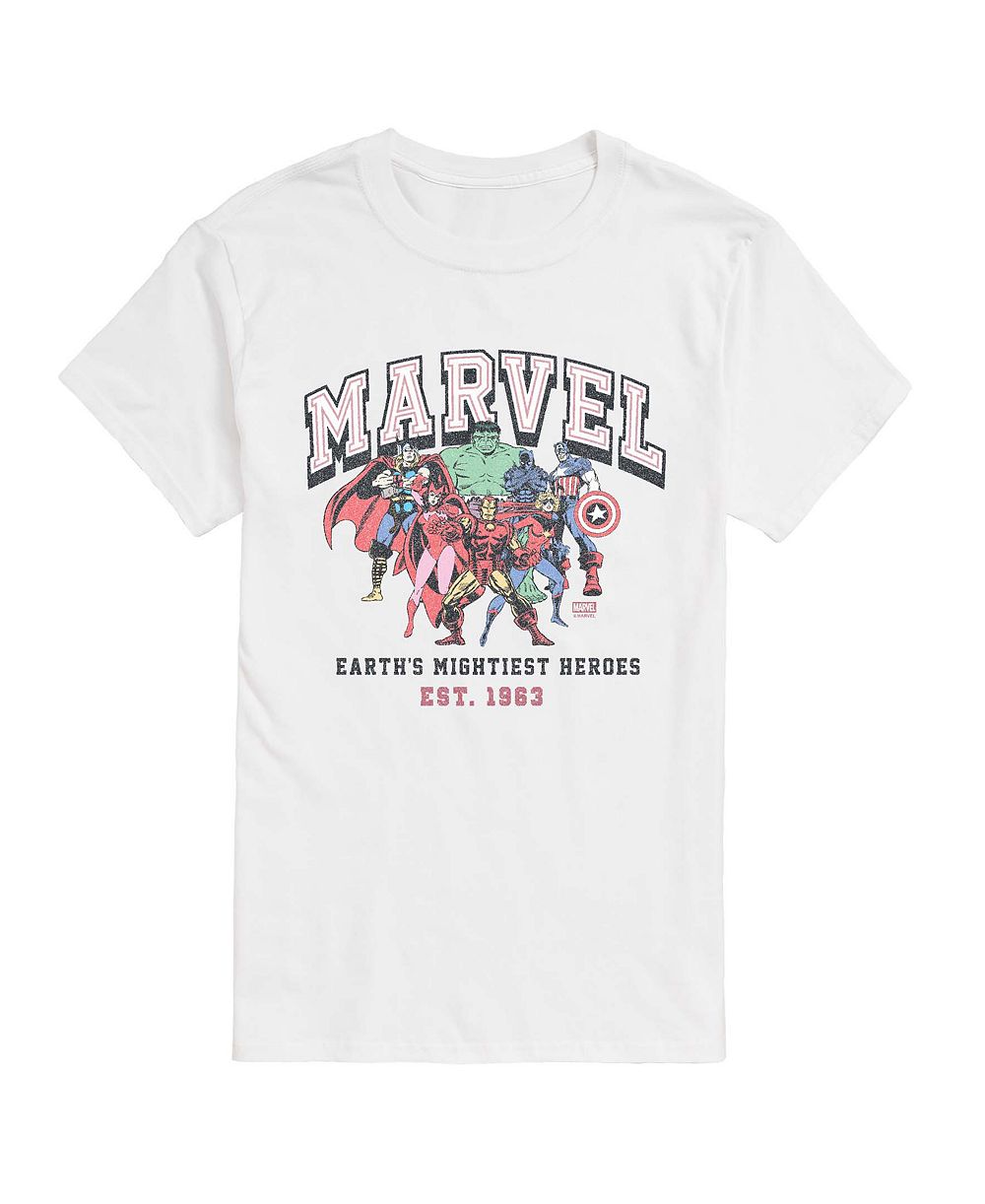 Мужская футболка AIRWAVES Marvel Collegiate Faded Graphic