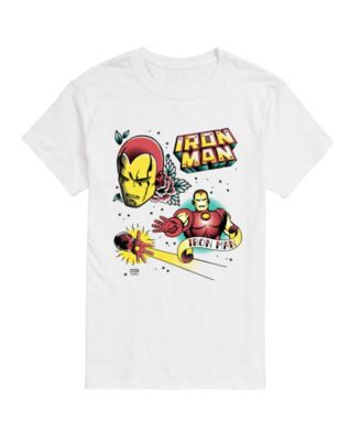 Мужская футболка AIRWAVES Iron Man с графическим принтом татуировки