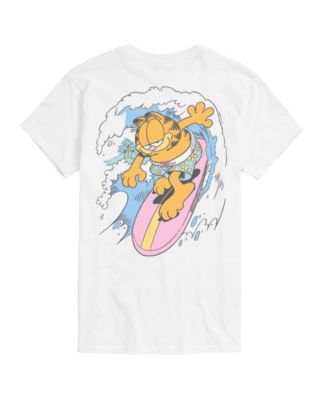 AIRWAVES Мужская футболка с графическим принтом Garfield Surfing