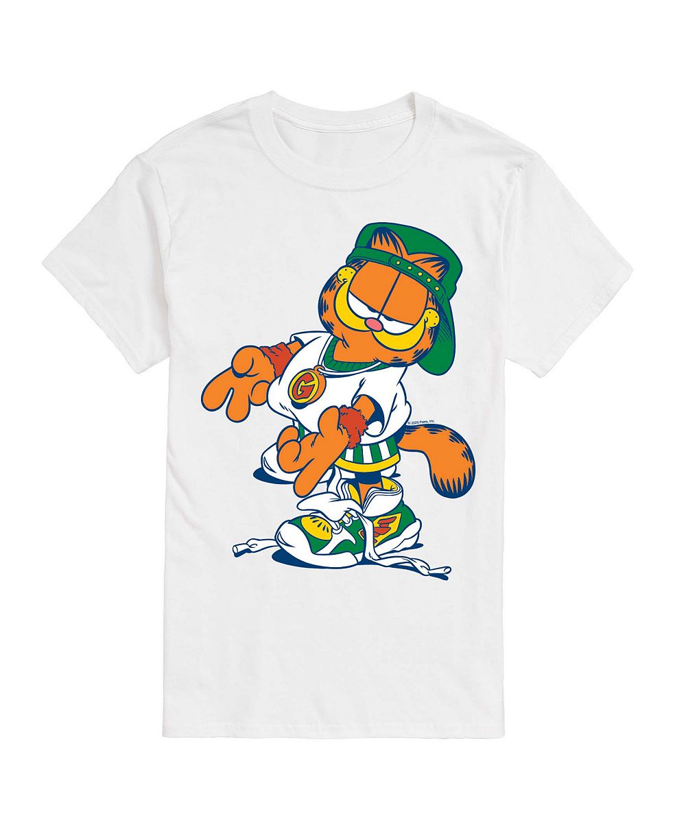 Футболка AIRWAVES Men's Garfield Streetwear Peace Sign Graphic
