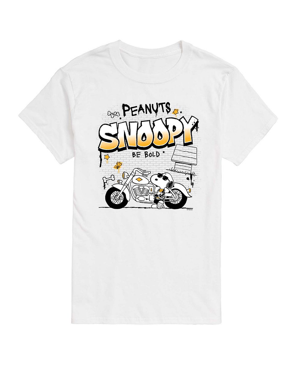 Мужская футболка AIRWAVES Peanuts Snoopy Motorcycle Graphic