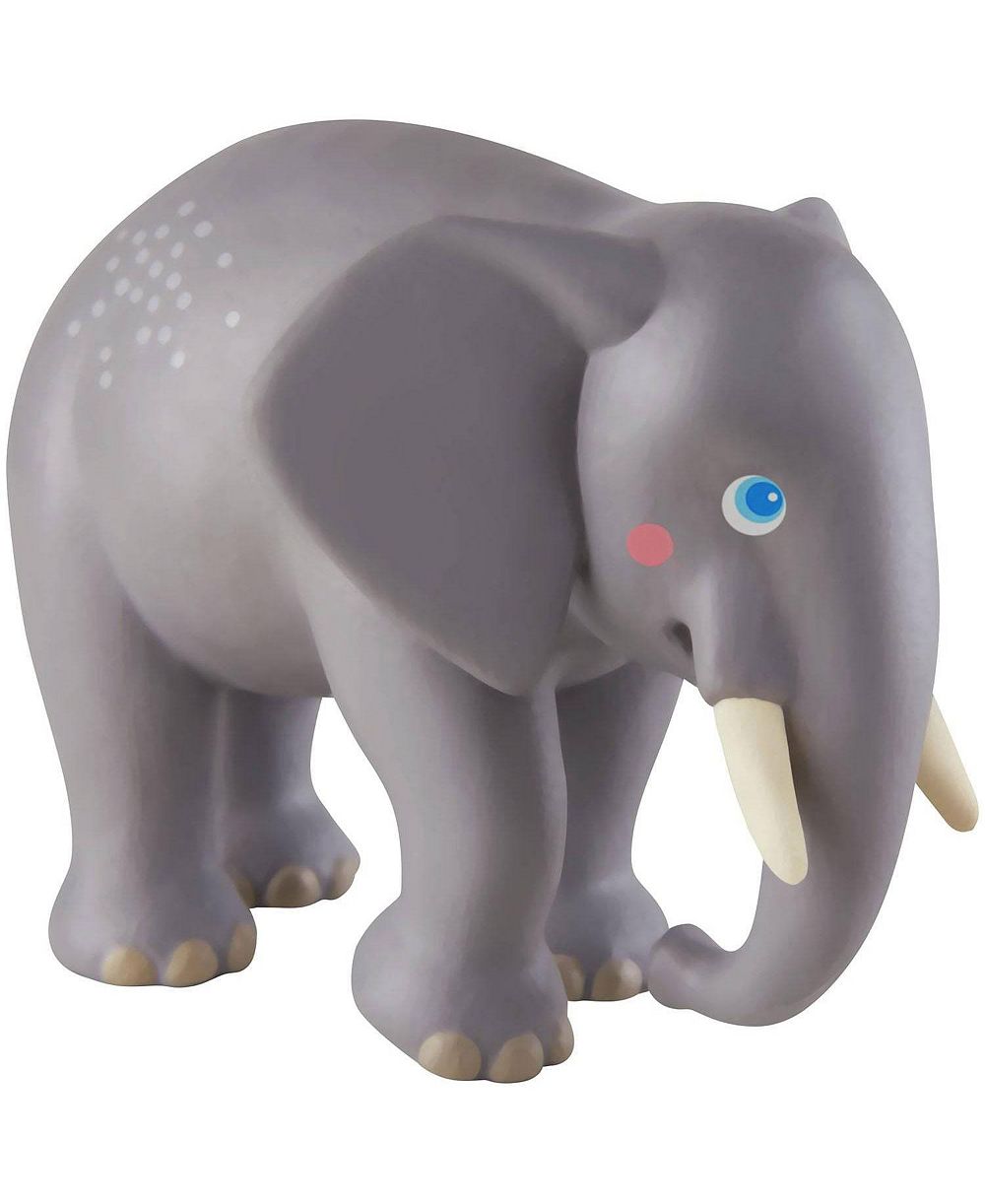 Haba Little Friends Elephant 4.5" Chunky Figurine, Ages 3+