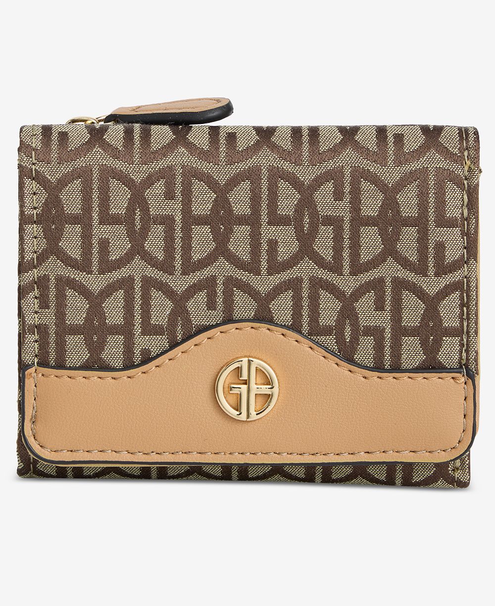 Мини-кошелек Giani Bernini Jacquard Trifold
