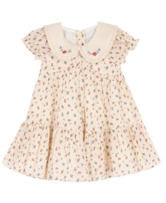 Детское платье Rare Editions Toddler Girls' 2T-4T Ditsy Floral Cotton Voile