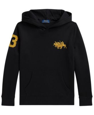 Мужской худи Polo Ralph Lauren Boys' 8-20 с начесом и тройным логотипом