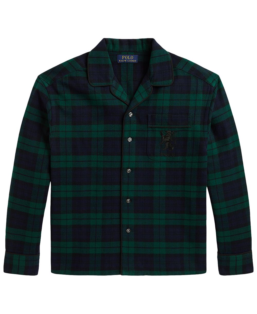 Polo Ralph Lauren Boys' 8-20 Flannel Oversize the Plaid Big Shirt