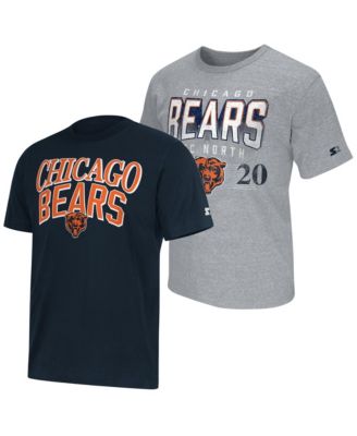 Мужская футболка Starter Men's 2-pack Navy/Gray Chicago Bears Logo