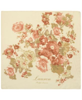 Lauren Ralph Lauren Floral Bouquet Square Scarf