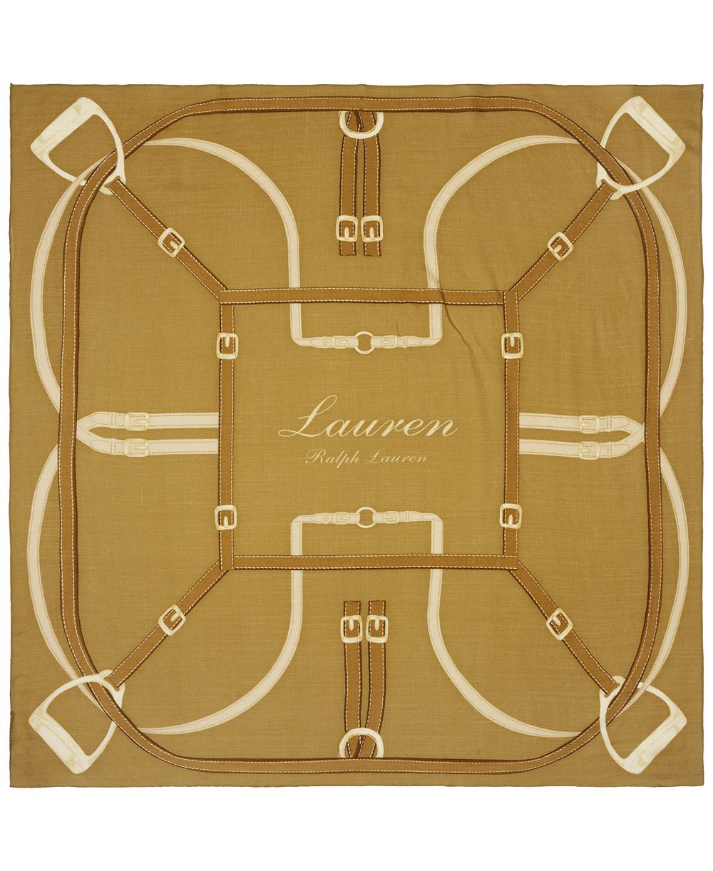 Lauren Ralph Lauren Belting Large Square Scarf