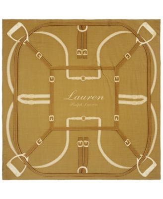 Lauren Ralph Lauren Belting Large Square Scarf