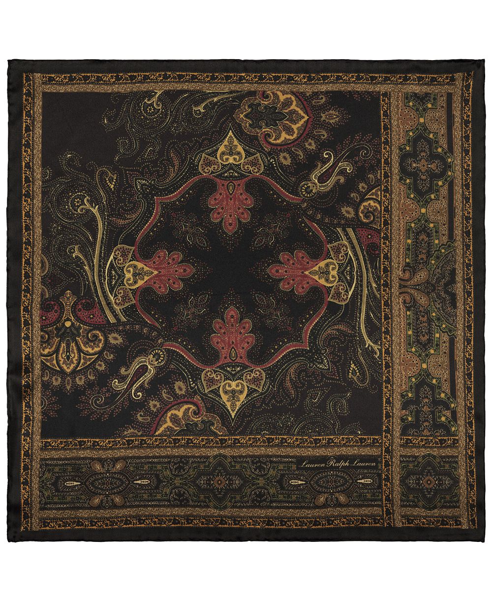 Lauren Ralph Lauren Маленький квадратный шарф Paisley